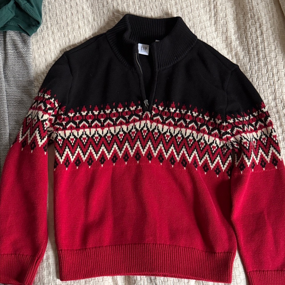 Gap Kids sweater quarter zip L (10)